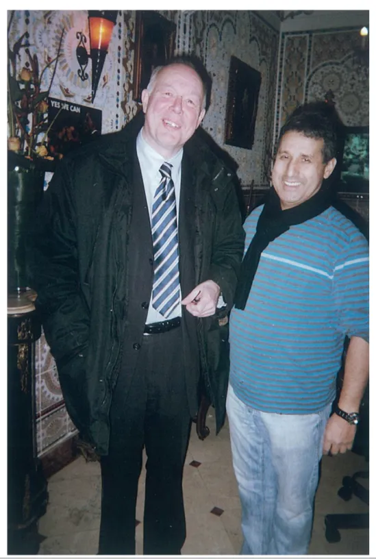 Mr Ben with Charles Pique